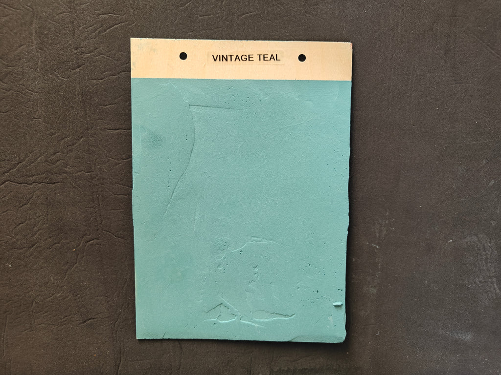 Fácil indfarvet sandspartel Vintage Teal (Turkis) inkl. 1 liter finish