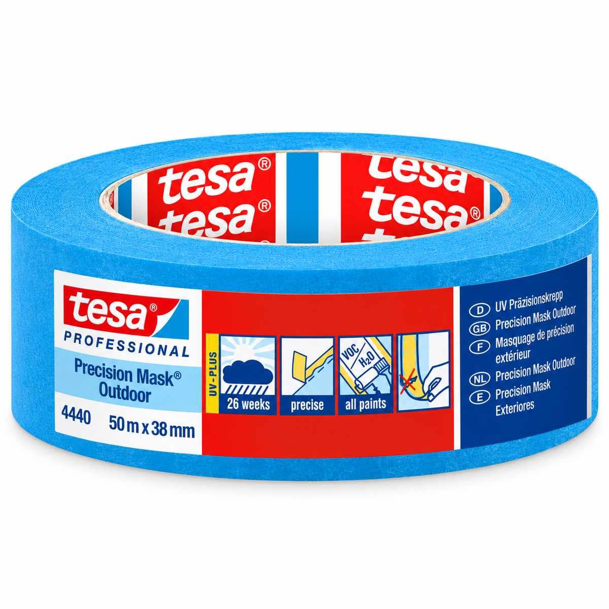 Tesa Malertape UV Precision (Blå) 50mx38mm