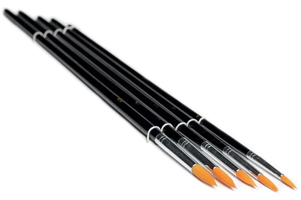 Kunst Elegance Penselsæt 5stk. syntetisk rund børste