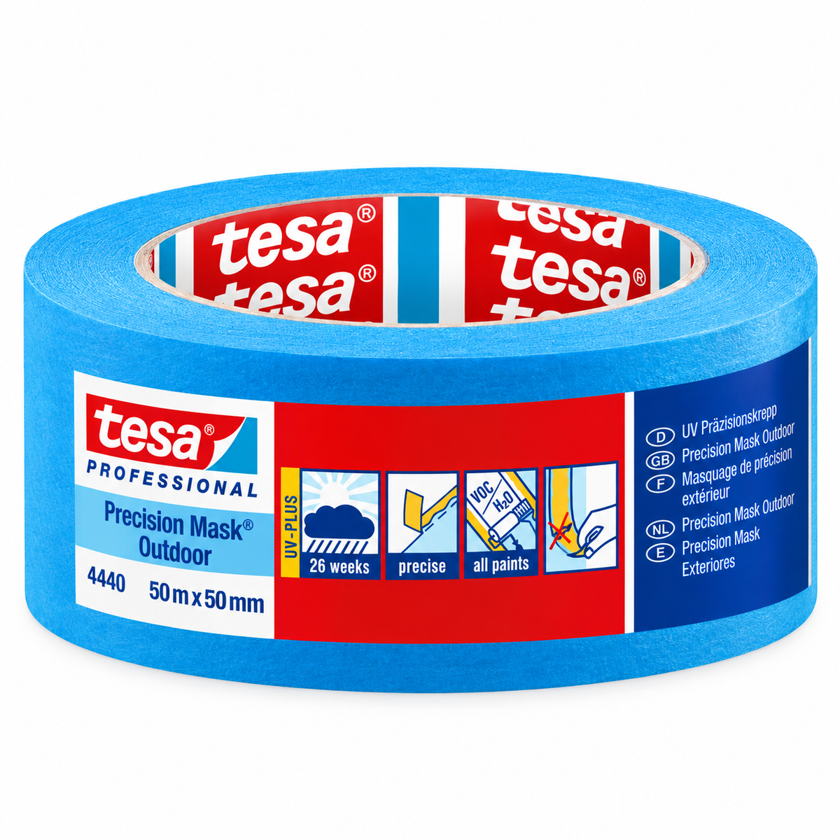Tesa Malertape UV Precision (Blå) 50mx50mm