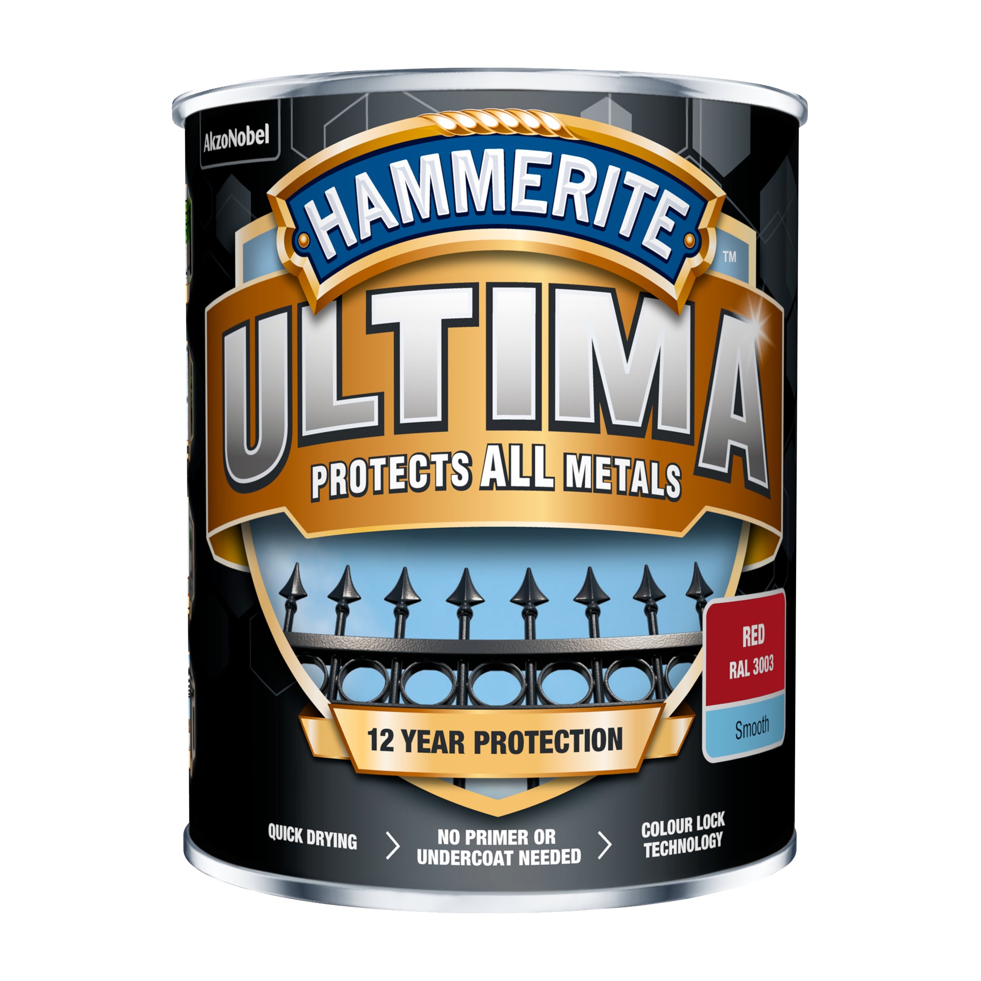 Hammerite Ultima Smooth - Rød