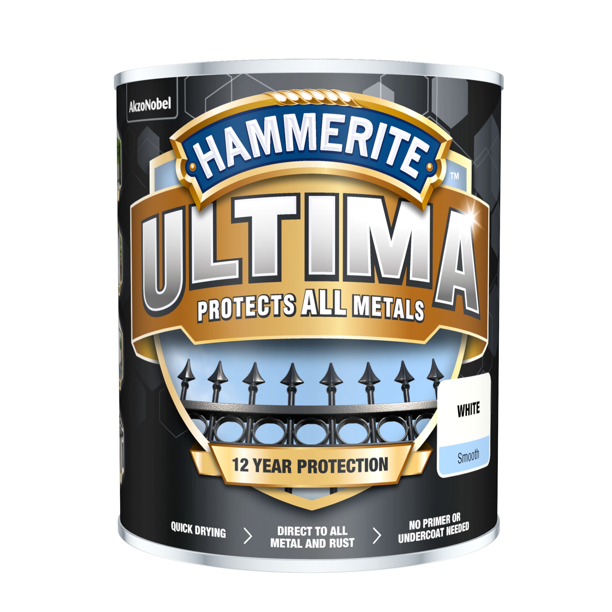 Hammerite Ultima Smooth - Hvid