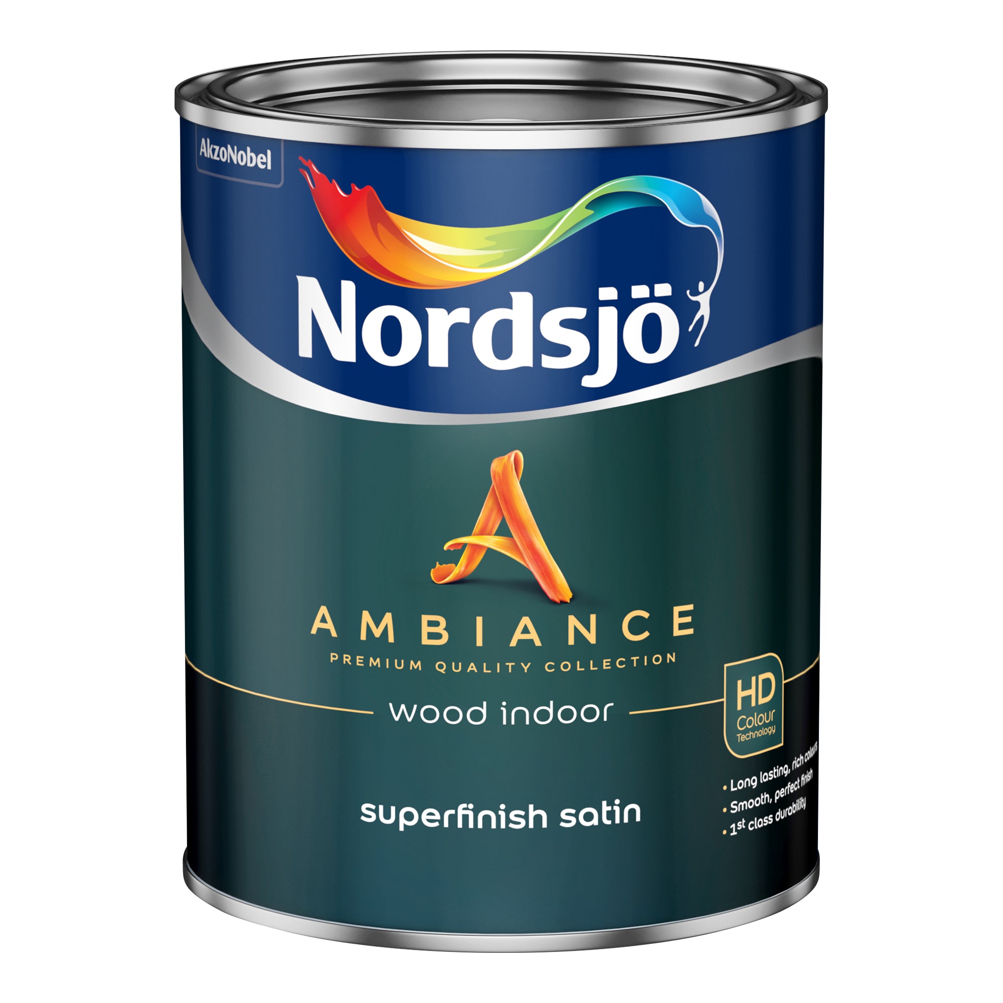 Nordsjö Ambience Superfinish Satin Træmaling - Hvid