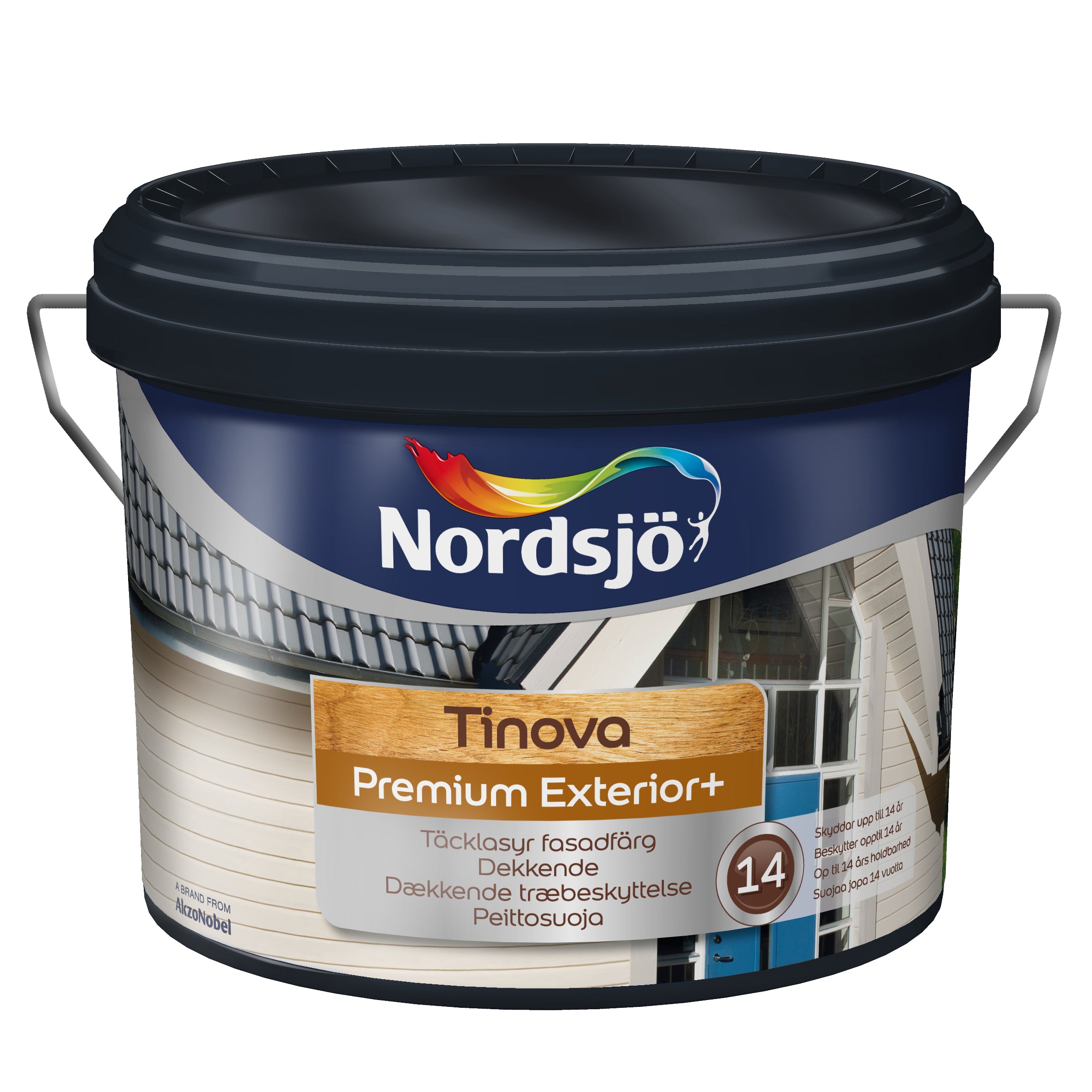 Nordsjö Tinova Premium Exterior+ - 334 Rød