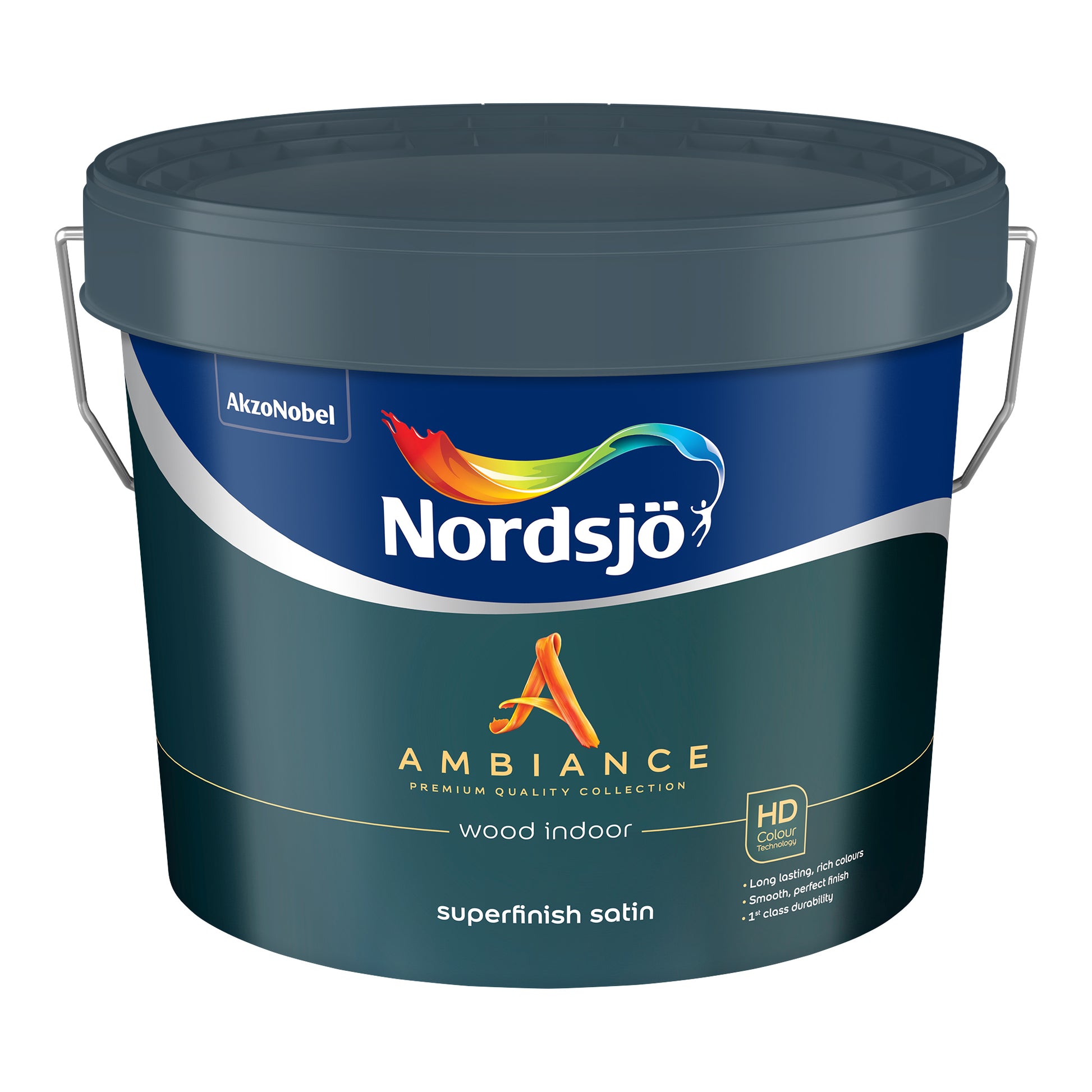 Nordsjö Ambiance Træmaling Superfinish Satin 40 - Hvid