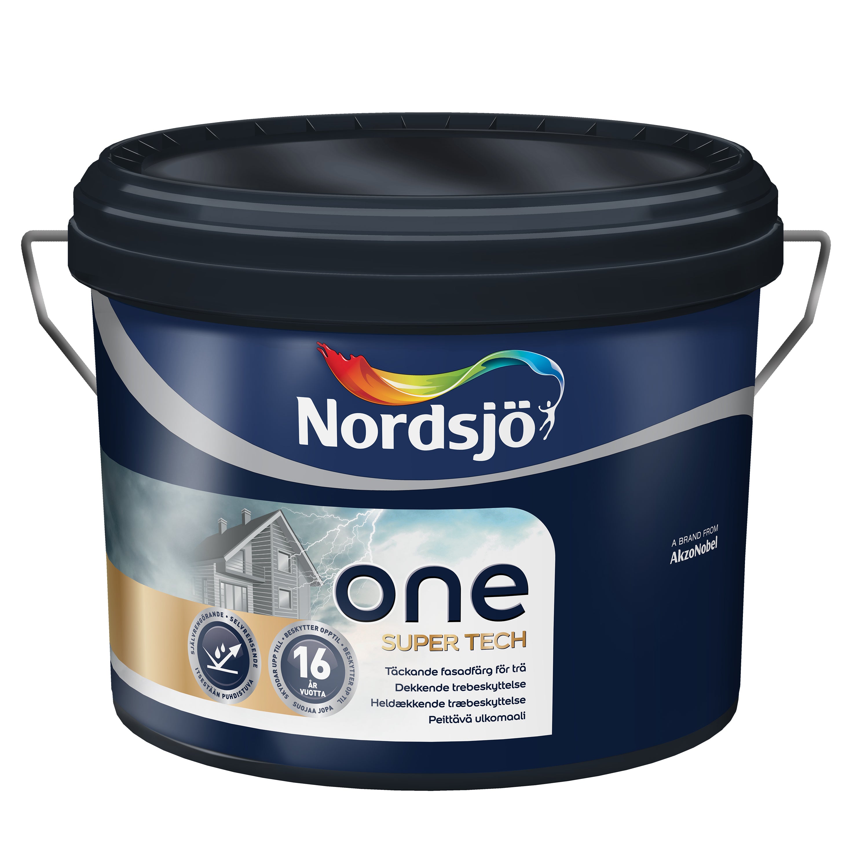 Nordsjö One Super Tech - 337 Sort