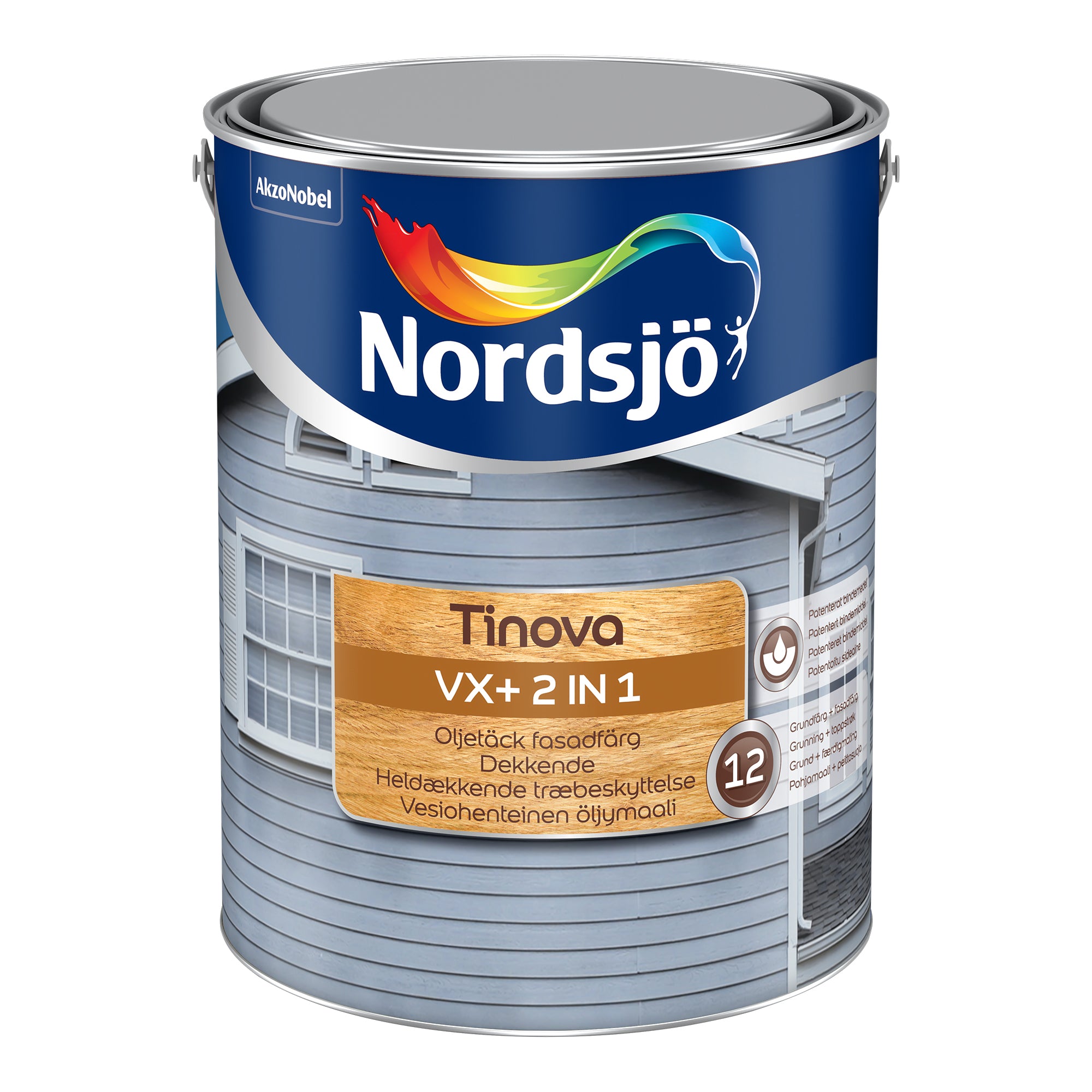 Nordsjö Tinova Vx+ 2 In 1 - Rød