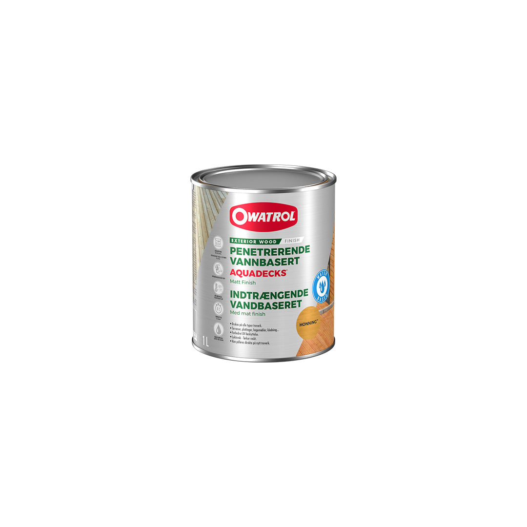 Owatrol Aquadecks Vandbaseret træ finish Til Altan Og Terrasse