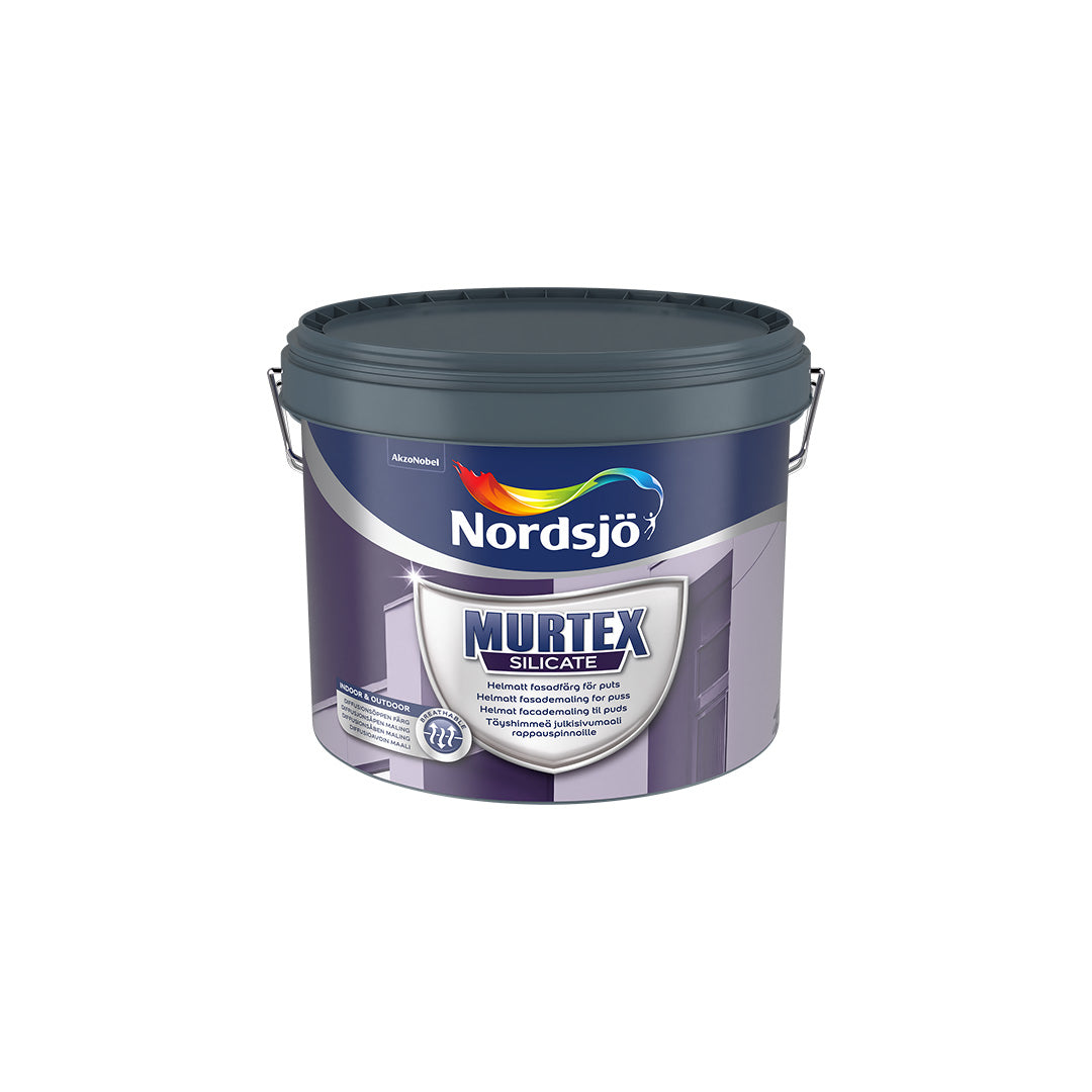 Nordsjö Murtex Silicate - Hvid Ude og Indvendigt brug