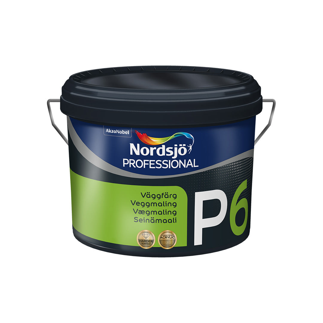 Nordsjö Pro P6 vægmaling - S 0500-N/Lys Råhvid