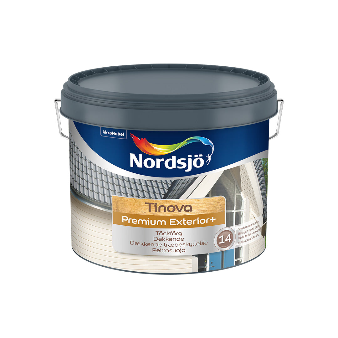Nordsjö Tinova Premium Exterior+ - 334 Rød