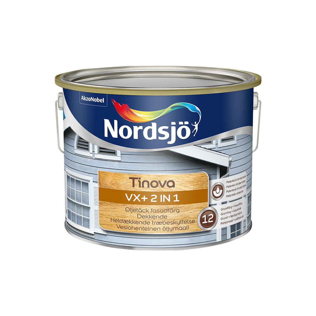 Nordsjö Tinova Vx+ 2 In 1 - Rød
