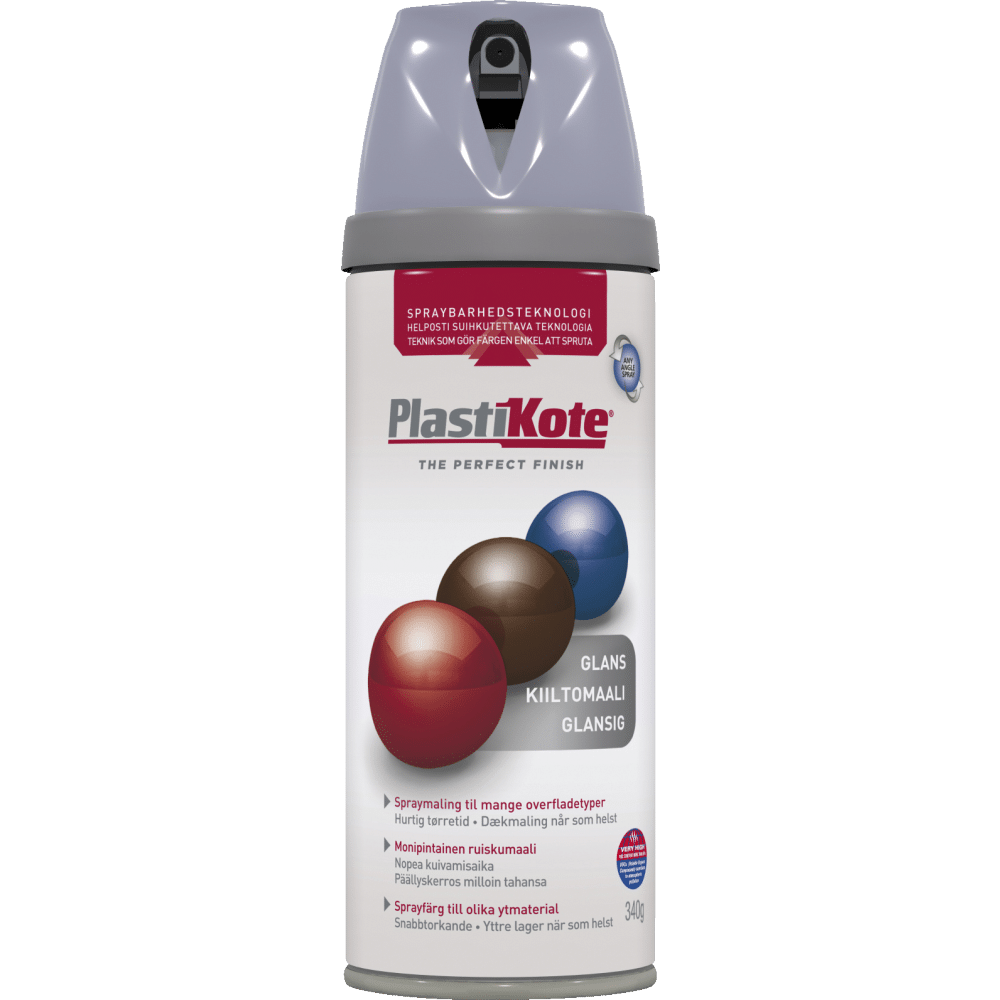 Borup Twist & Spray Blank, Røggrå