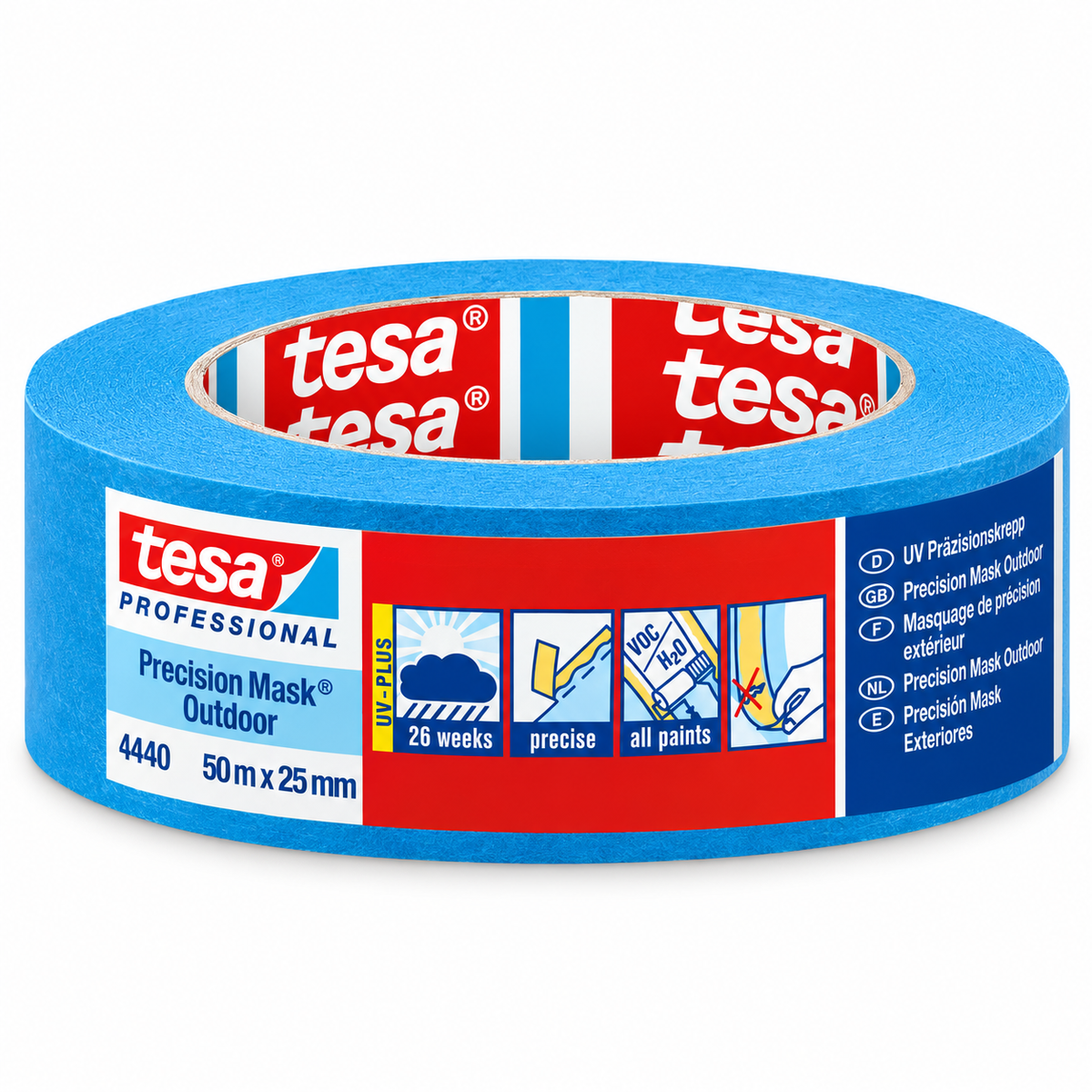 Tesa Malertape UV Precision (Blå) 50mx25mm