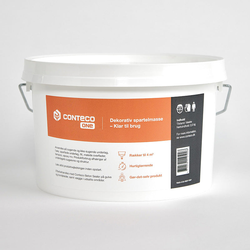 Conteco ONE Dekorativ Spartelmasse Fossil 2,5kg
