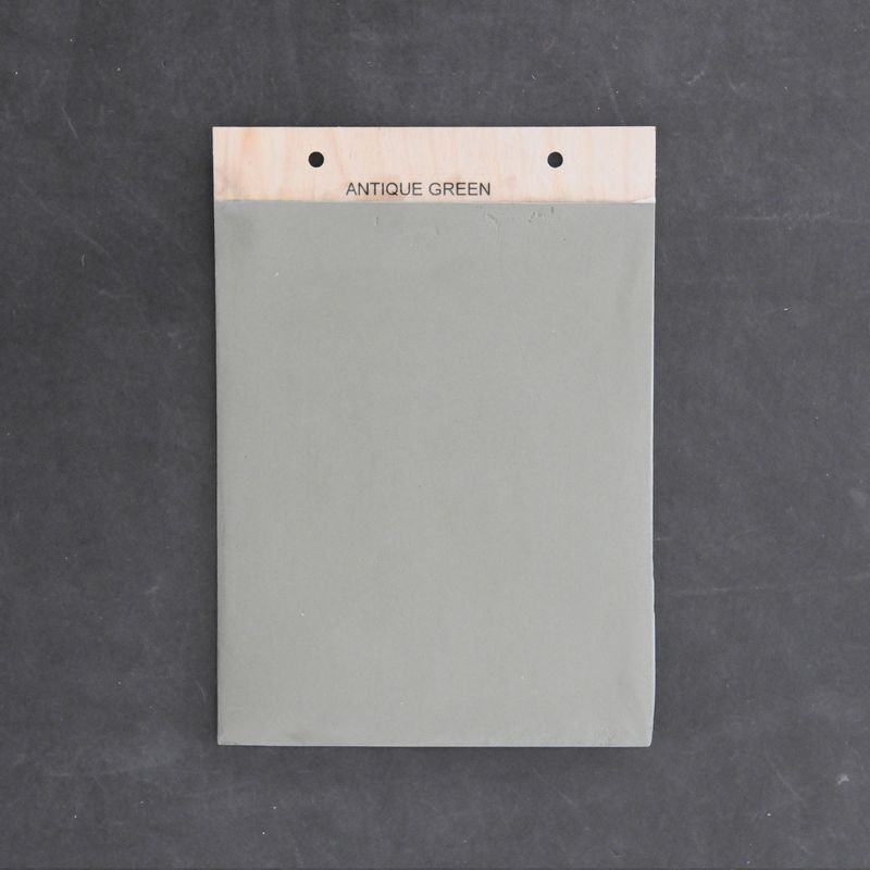 Fácil indfarvet sandspartel Antique Green (Grøn) inkl. 1 liter finish