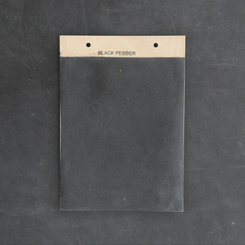 Fácil indfarvet sandspartel Black Pepper (Sort) inkl. 1 liter finish