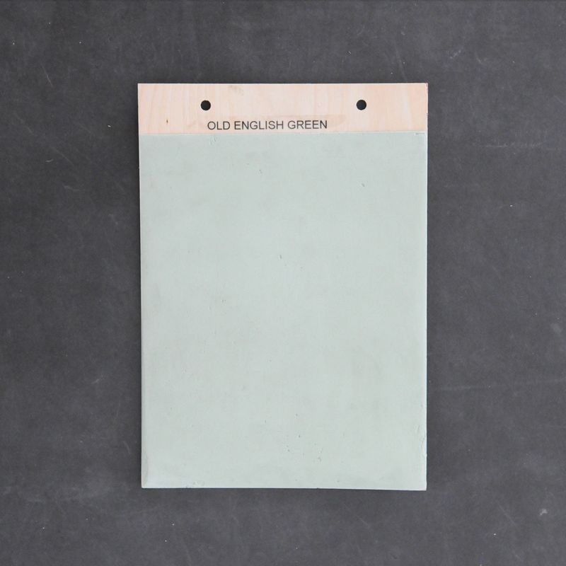 Fácil indfarvet sandspartel Old English Green (Pastel grøn) inkl. 1 liter finish