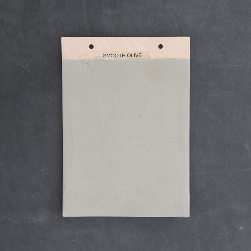 Fácil indfarvet sandspartel Smooth Olive (Lys grøn) inkl. 1 liter finish