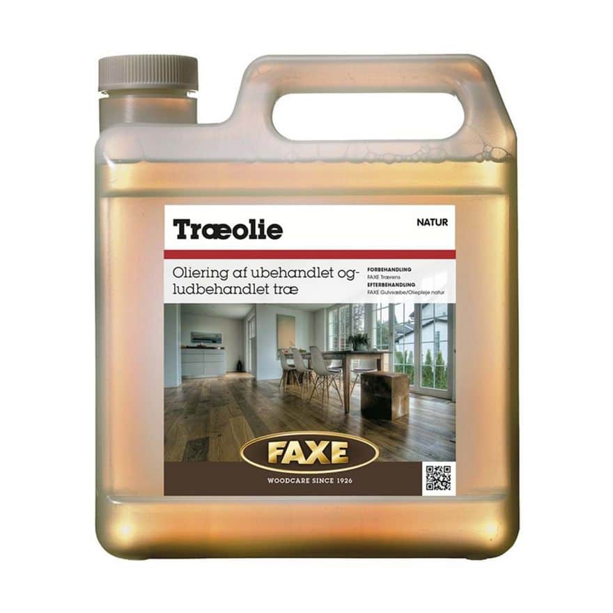 FAXE Træolie Natur 2,5 Liter