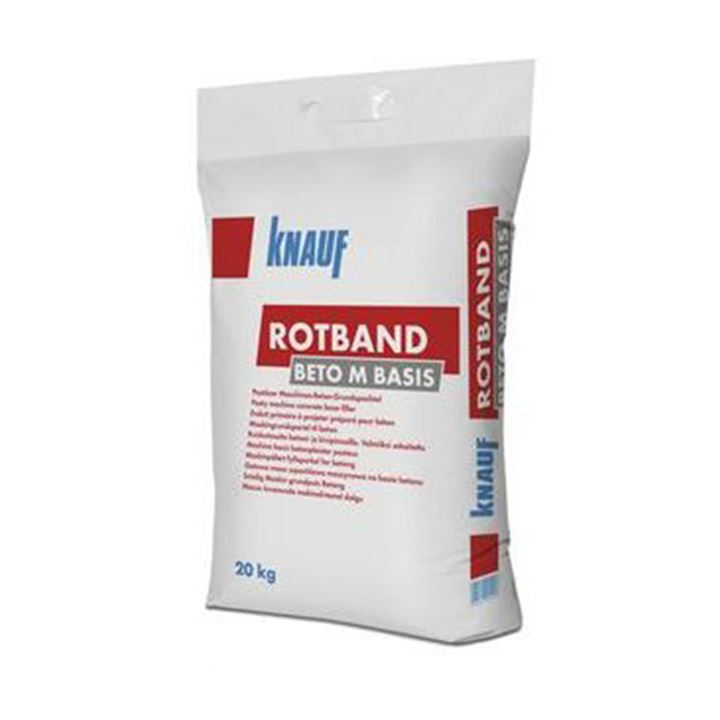 Knauf Færdigoprørt Sprøjtespartel Rotband Beto M Basis 20 Kg