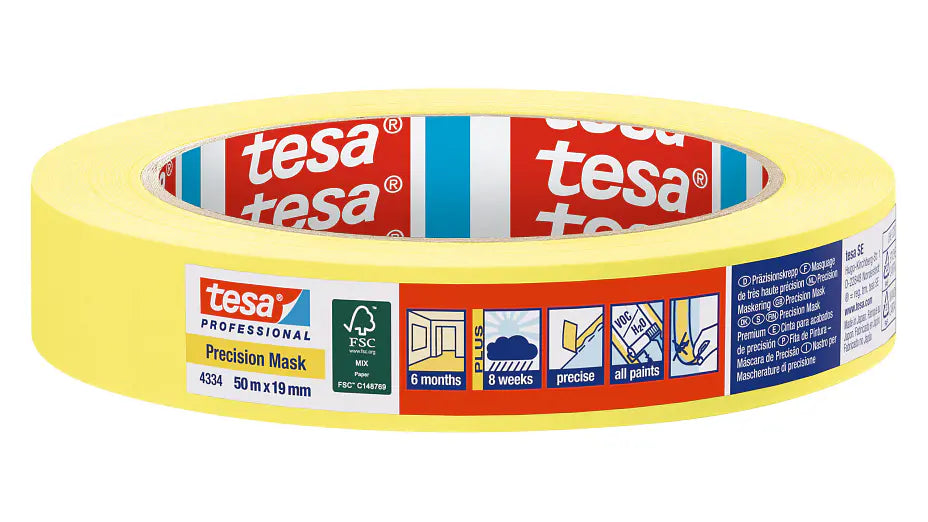 Tesa Professional Precision Mask Tape 50 Meter x 19mm
