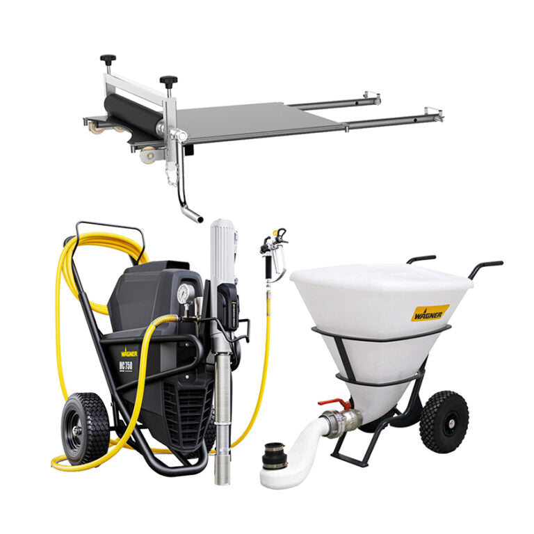 Wagner Komplet Sprøjteanlægs Kit HeavyCoat 750 E Spraypack + Spartelcontainer
