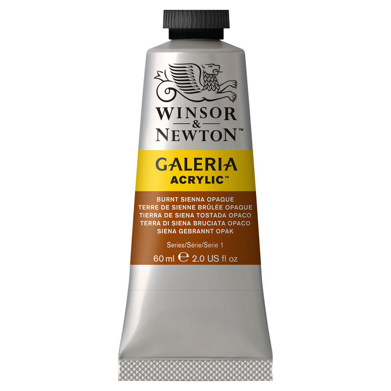 Winsor & Newton Galeria Burnt Sienna Akrylfarve Opaque 077 60 ml
