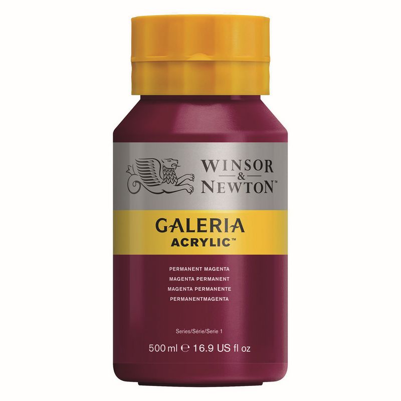 Winsor & Newton Galeria Permanent magenta Akrylfarve 500 ml