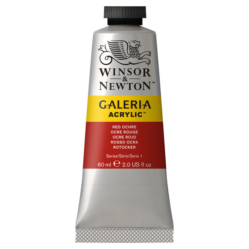 Winsor & Newton Galeria Red Ochre Akrylfarve 564 60 ml