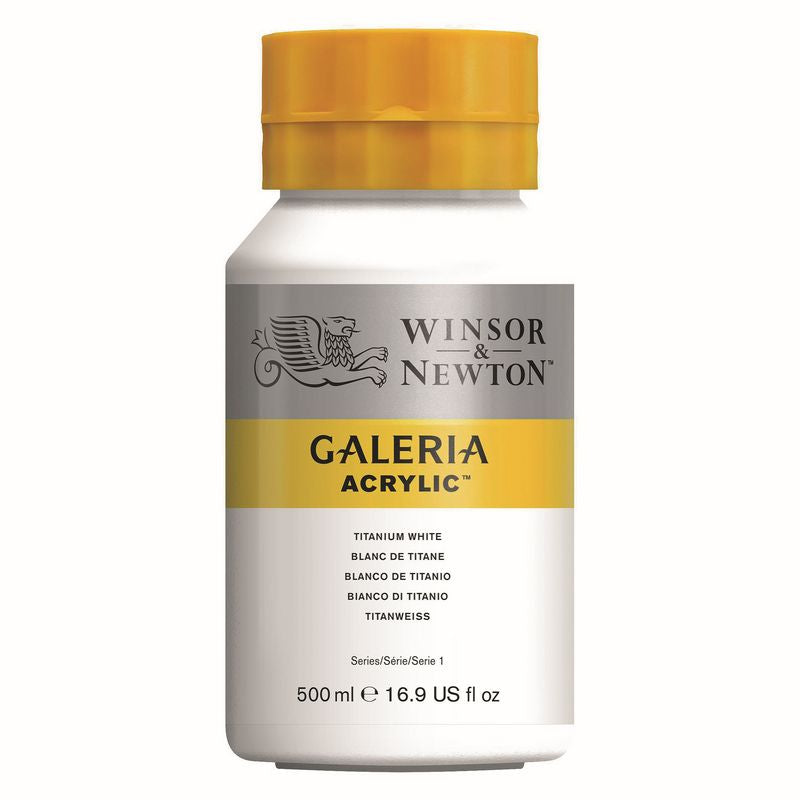 Winsor & Newton Galeria Titanium white Akrylfarve 500 ml