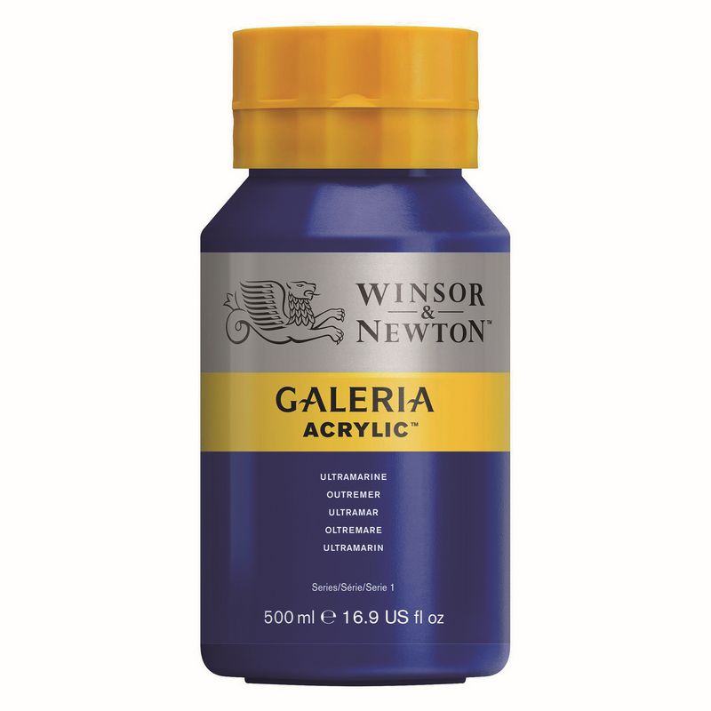 Winsor & Newton Galeria Ultramarine Akrylfarve 500 ml
