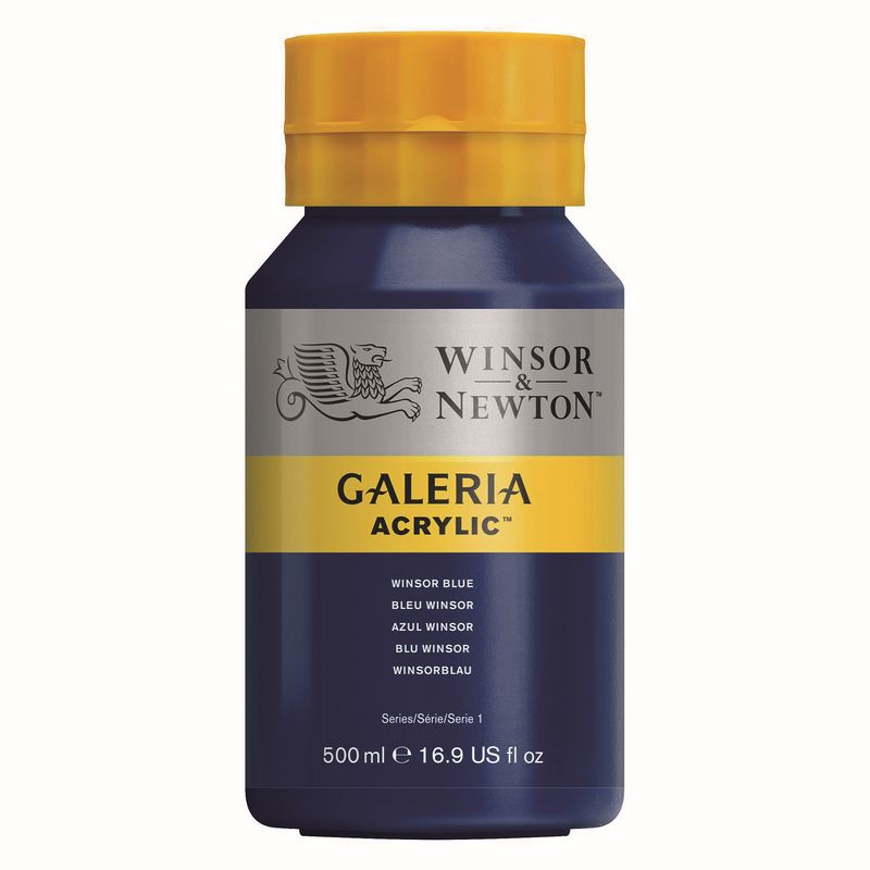 Winsor & Newton Galeria Winsor blue Akrylfarve 500 ml