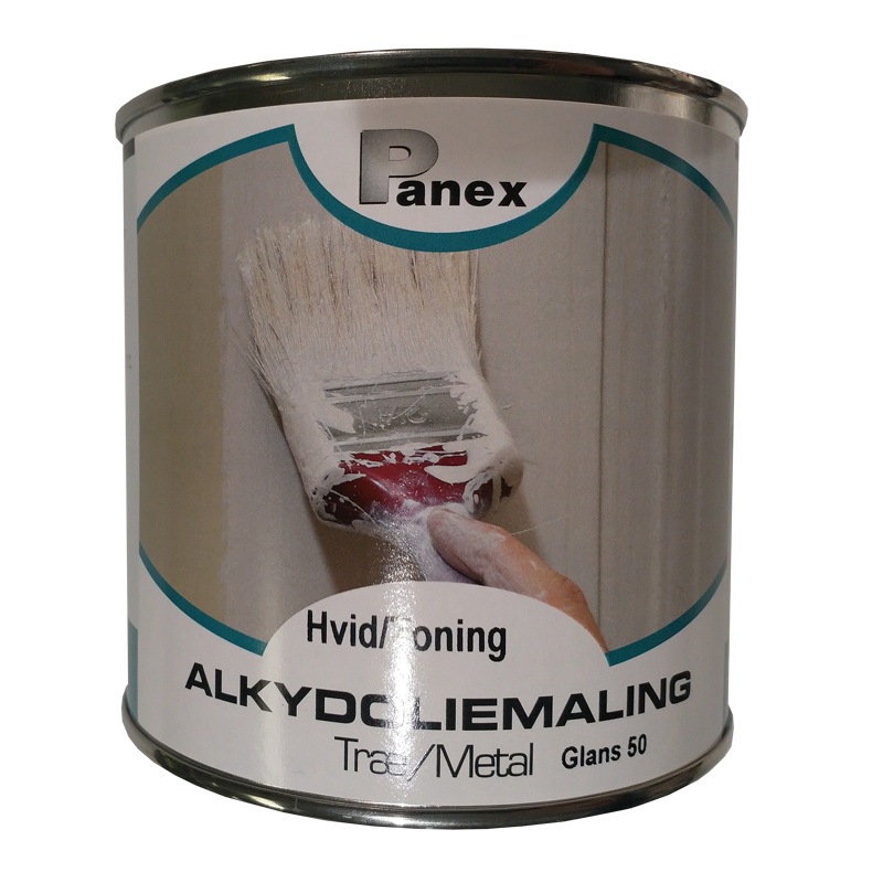 Färg til möbler: hur man målar järn- och trämöbler - panex alkyd glans 50 3 4 liter malogspardk 1